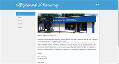 Desktop Screenshot of maplewoodpharmacy.com