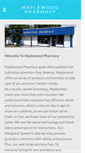 Mobile Screenshot of maplewoodpharmacy.com